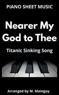 Nearer My God to Thee piano sheet music cover Thumbnail
